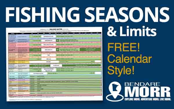 Minnesota Fishing Seasons and limits guide by Bendare Outdoors