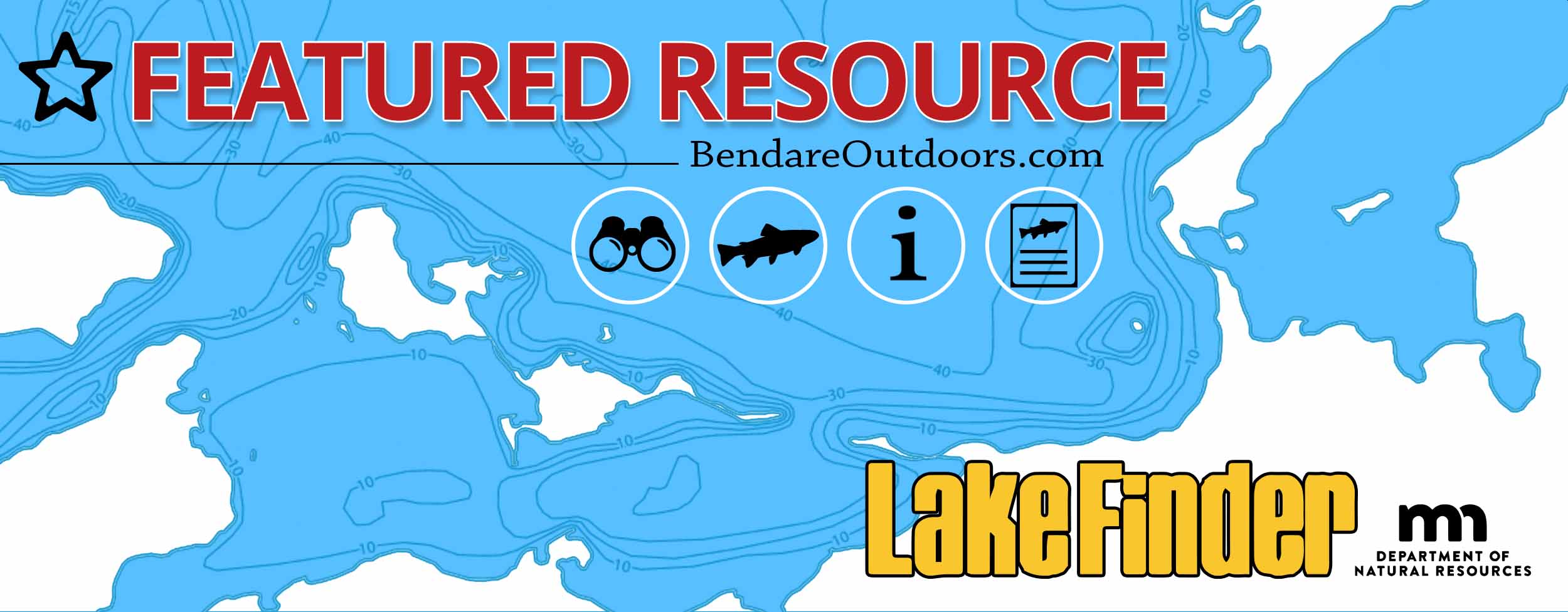Featured Minnesota Resource: LakeFinder | Bendare Outdoors